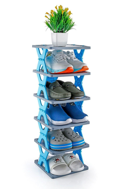 Smart Foldable Shoes Tier Shoe Rack 5 Layer - देसी Kart